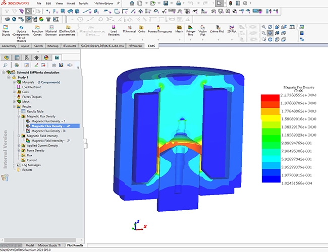 Ems: Advanced Electromagnetic Design And Analysis Tool - A Solidworks