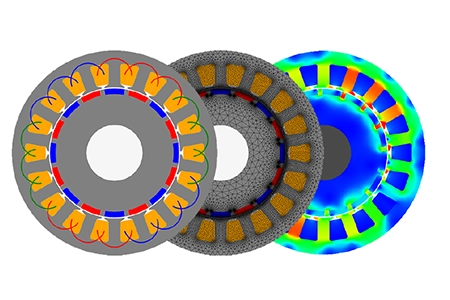 Effect of Skew Angle and Airgap on Torque Ripple with EMWORKS-MotorWizard