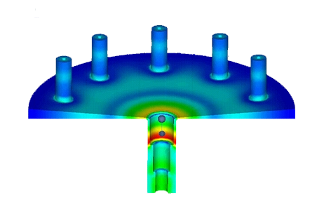 Virtual Prototyping of a 10-Way Power Combiner with HFWorks