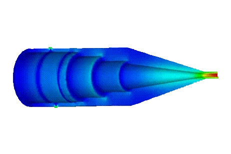 Virtual Prototyping of an Eight-Way Coaxial Waveguide Power Combiner with HFWorks