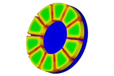 How do eddy current brakes work and what are their advantages over traditional braking systems?