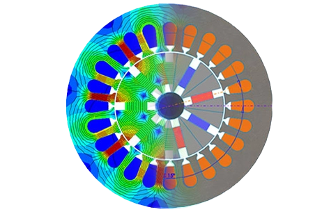 Performance Characteristics and Simulation Results of Spoke-Type Motors