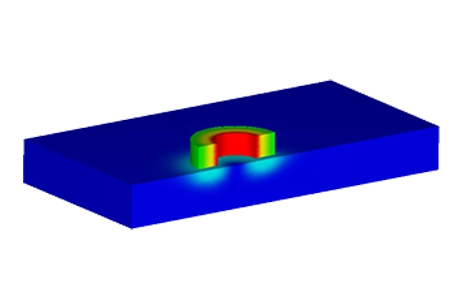 How EMS Compares to NDT Benchmark TEAM Problem 15 in Eddy Current Testing