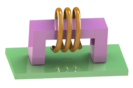 Eddy Current NDT Pulsed Thermography Simulation for Defect Detection