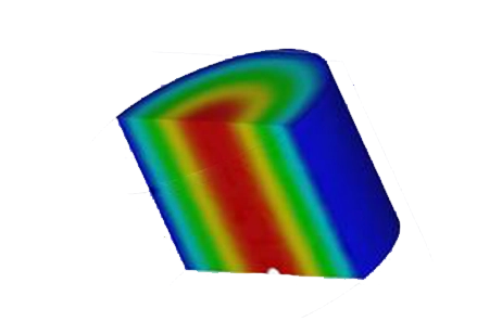 Simulating Electromagnetic Resonance in Cylindrical Cavities