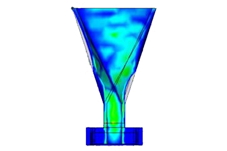 Virtual Prototyping of a Tilted Horn Antenna