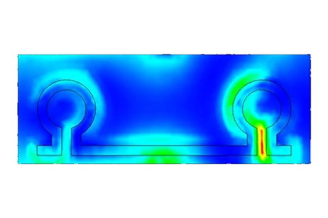 How Can Bi-Omega Particles Enhance the Self-Filtering Capabilities of a Horn Antenna?